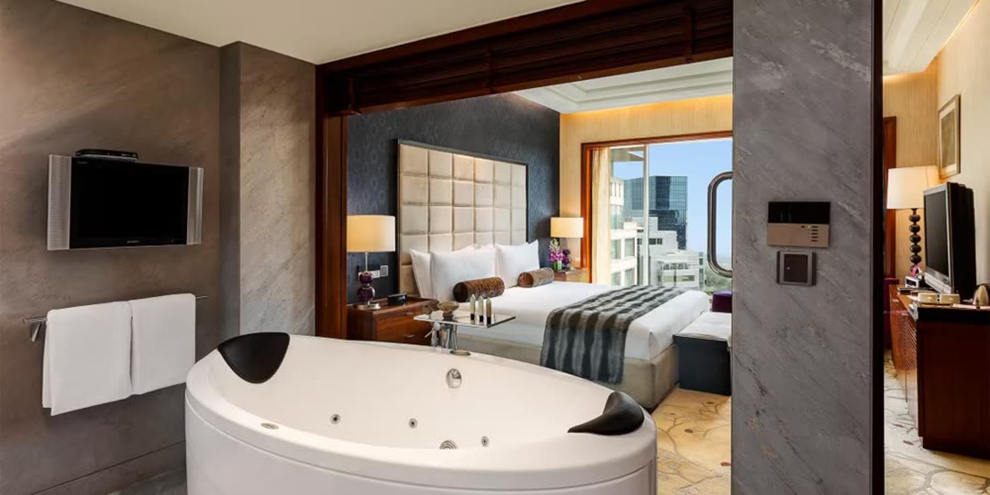 A suite at Crowne Plaza, Gurgaon